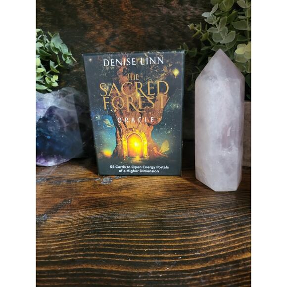 The Sacred Forest Oracle Card Deck by Denise Linn New - Picture 1 of 6